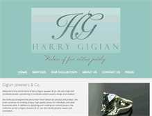 Tablet Screenshot of harrygigian.com